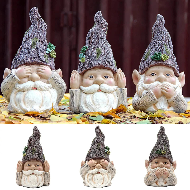 EvilGnome Trio Statues