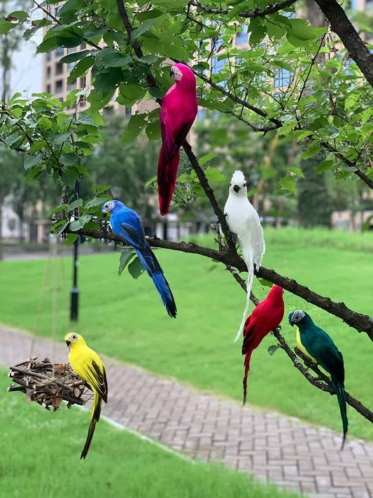 GardenParrot Figurine