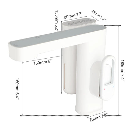 KEMAIDI AutoSense Faucet with Soap Dispenser Combo