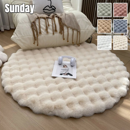 PlushBubble Faux Fur Rug