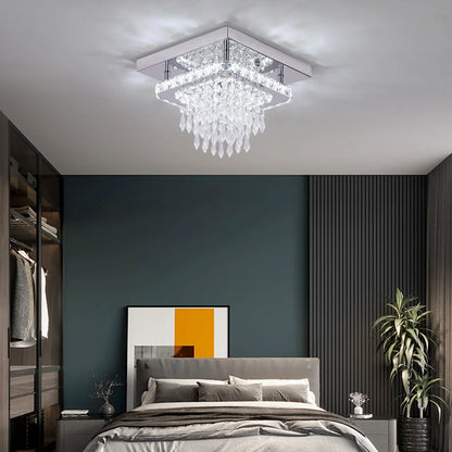 LuxeCrystal LED Chandelier