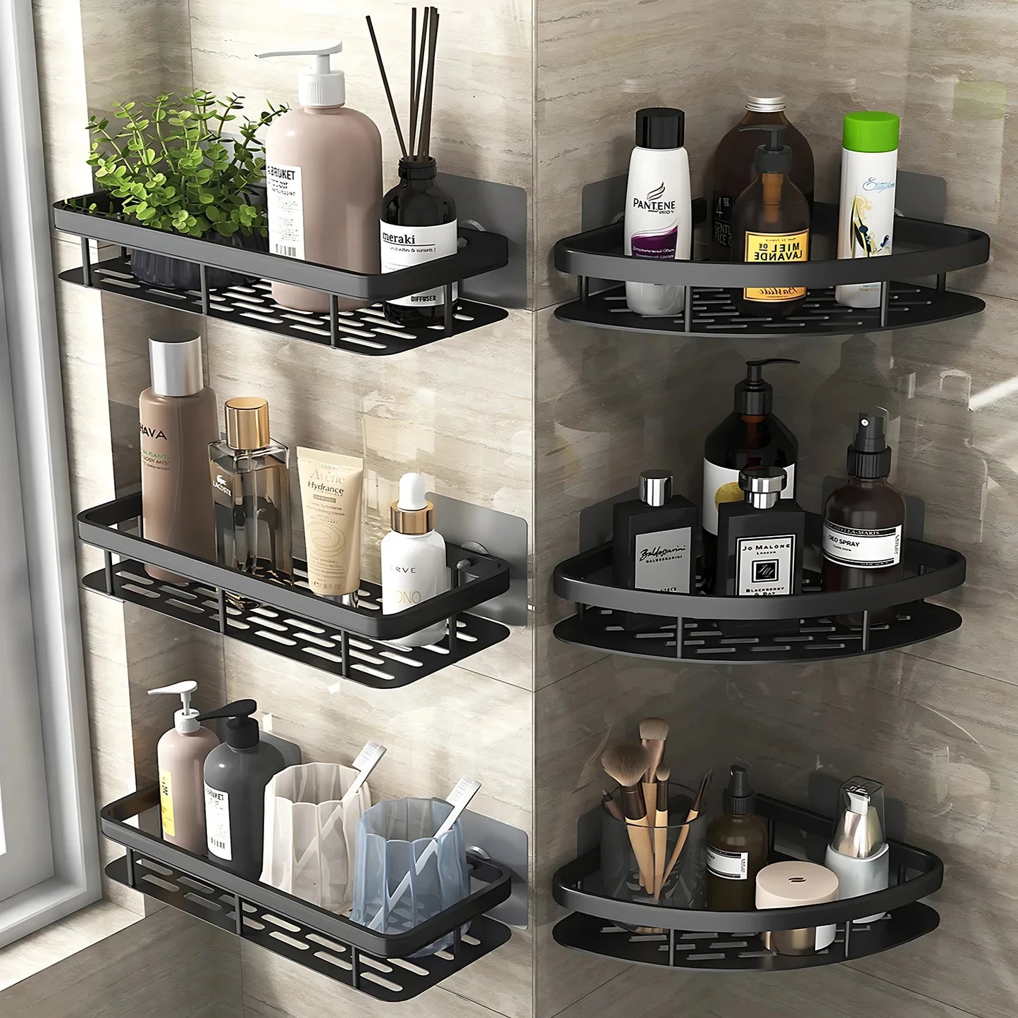 EZMount Bathroom Shelf