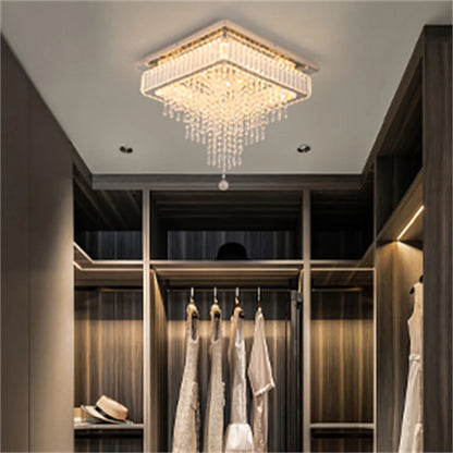 LuxeCrystal LED Chandelier